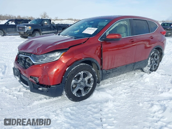 2017 Honda CR-V EX with VIN 2HKRW2H53HH658430, listed as a IAAI auction lot 41483424 with 31,883 mi miles. Bid and sale history available at carsss.com. Image 18.