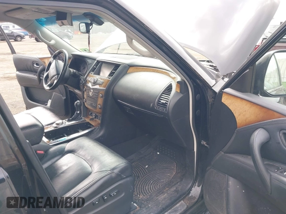 2014 Infiniti QX80 z VIN JN8AZ2NE6E9064884, wystawiony jako IAAI lot #41776998 z przebiegiem 141 989 mil mil oraz . Historia ofert i sprzedaży dostępna na DreamBid. Obrazek 5.