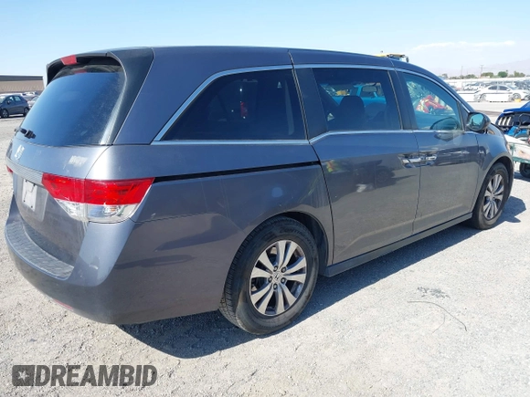 2016 Honda Odyssey EX z VIN 5FNRL5H43GB052589, wystawiony jako IAAI lot #42404965 z przebiegiem 107 292 mil mil oraz . Historia ofert i sprzedaży dostępna na DreamBid. Obrazek 4.
