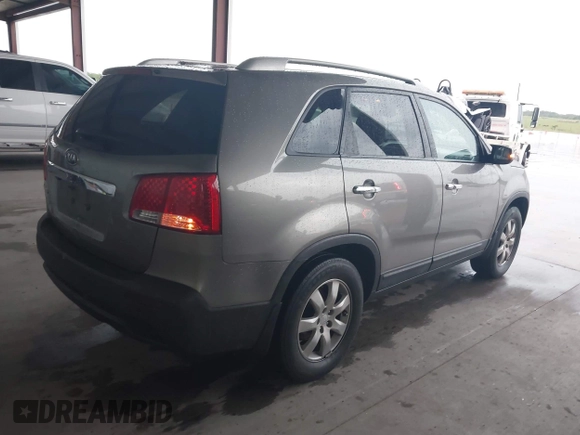 2011 Kia Sorento LX with VIN 5XYKT3A10BG004233, listed as a IAAI auction lot 42477034 with 239,555 mi miles and . Bid and sale history available at DreamBid. Image 4.