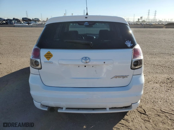 2006 Toyota Matrix STD with VIN 2T1KR32E86C577690, listed as a Copart auction lot 80937284 with 137,305 mi miles and Clean Title. Bid and sale history available at carsss.com. Image 6.