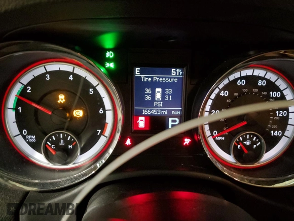 2013 Dodge Durango Citadel z VIN 1C4RDJEG9DC655575, wystawiony jako Copart lot #54382115 z przebiegiem 166 453 mil mil oraz Szkoda całkowita • Salvage title. Historia ofert i sprzedaży dostępna na DreamBid. Obrazek 9.
