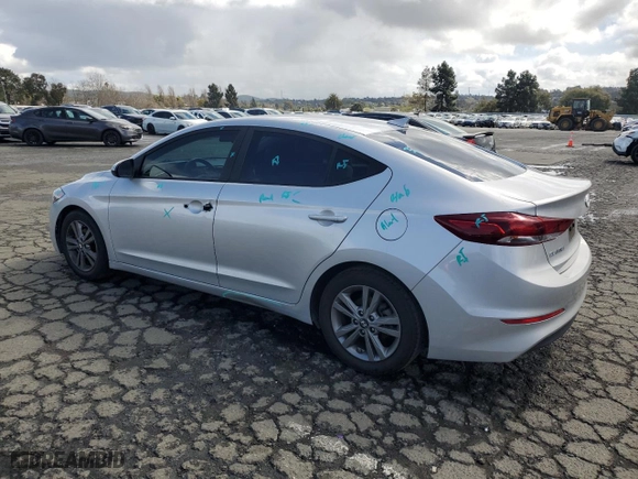 2018 Hyundai Elantra Value Edition with VIN 5NPD84LF3JH241220, listed as a Copart auction lot 49186705 with 125,863 mi miles and Salvage Title. Bid and sale history available at carsss.com. Image 2.