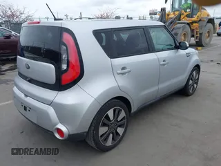 2014 Kia Soul + with VIN KNDJX3A58E7705512, listed as a IAAI auction lot 42201110 with 145,709 mi miles and . Bid and sale history available at DreamBid. Image 4.