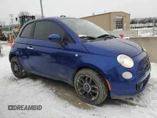 2012 FIAT 500 Pop z VIN 3C3CFFAR4CT277368, wystawiony jako Copart lot #45798685 z przebiegiem 168 775 mil mil oraz Czysty tytuł • Clean title. Historia ofert i sprzedaży dostępna na DreamBid. Obrazek 4.