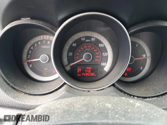 2012 Kia Forte EX with VIN KNAFU4A20C5554620, listed as a Copart auction lot 73827074 with 143,538 mi miles and Salvage Title. Bid and sale history available at carsss.com. Image 9.