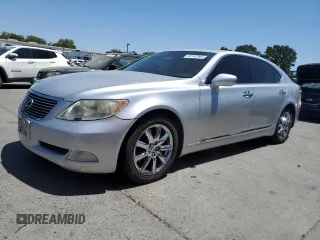 2007 Lexus LS 460 L with VIN JTHGL46F875002907, listed as a Copart auction lot 64142945 with 256,970 mi miles and Clean title. Bid and sale history available at DreamBid. Image 1.