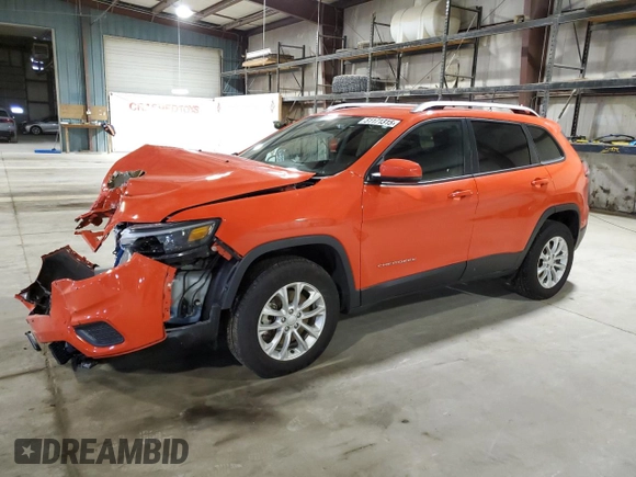 2021 Jeep Cherokee Latitude with VIN 1C4PJMCBXMD151698, listed as a Copart auction lot 51171315 with 103,731 mi miles and Salvage title. Bid and sale history available at DreamBid. Image 1.