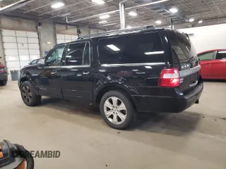 2016 Ford Expedition EL Platinum with VIN 1FMJK1MT6GEF02898, listed as a Copart auction lot 52981215 with 170,049 mi miles and Clean Title. Bid and sale history available at carsss.com. Image 2.