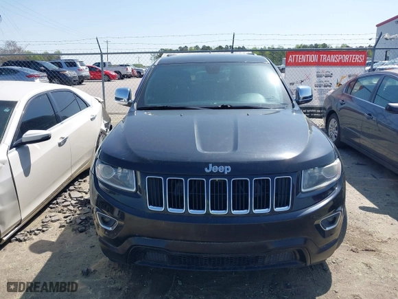 2014 Jeep Grand Cherokee Laredo with VIN 1C4RJEAG1EC263584, listed as a IAAI auction lot 41936615 with 391,334 mi miles. Bid and sale history available at carsss.com. Image 12.