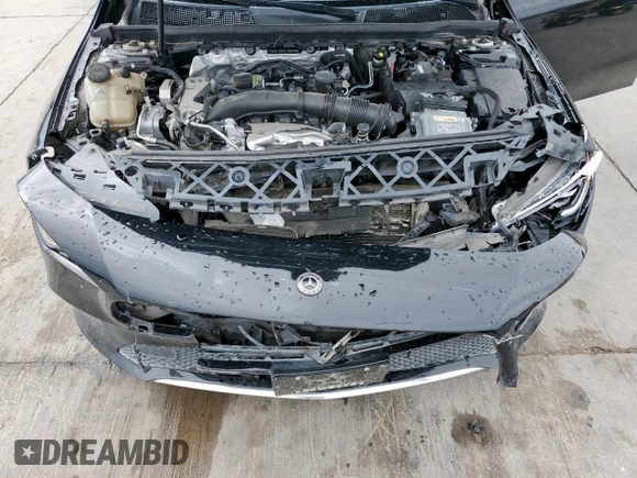 2020 Mercedes-Benz CLA 250 with VIN WDD5J4GB9LN066755, listed as a Copart auction lot 51023305 with 84,345 mi miles and Salvage Title. Bid and sale history available at DreamBid. Image 12.