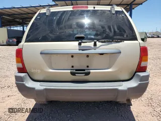 2001 Jeep Grand Cherokee Laredo with VIN 1J4GX48S81C548944, listed as a Copart auction lot 62779405 with 122,594 mi miles and Clean title. Bid and sale history available at DreamBid. Image 6.