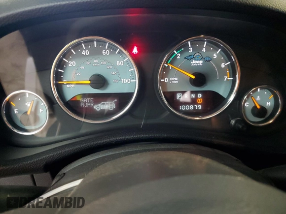 2012 Jeep Wrangler Arctic with VIN 1C4AJWBG4CL146788, listed as a Copart auction lot 75648234 with 100,879 mi miles and Clean title. Bid and sale history available at DreamBid. Image 9.
