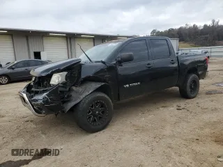 2012 Nissan Titan S with VIN 1N6BA0EJ5CN301052, listed as a Copart auction lot 83466384 with 266,154 mi miles and Salvage Title. Bid and sale history available at carsss.com. Image 1.