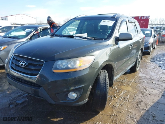 2010 Hyundai Santa Fe SE with VIN 5NMSH4AG1AH362165, listed as a IAAI auction lot 41534359 with 132,926 mi miles. Bid and sale history available at carsss.com. Image 17.