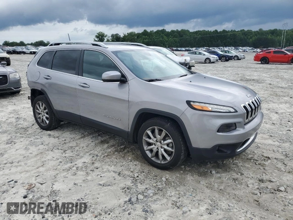 2018 Jeep Cherokee Limited z VIN 1C4PJLDX3JD587535, wystawiony jako Copart lot #60252225 z przebiegiem 64 709 mil mil oraz Szkoda całkowita • Salvage title. Historia ofert i sprzedaży dostępna na DreamBid. Obrazek 4.