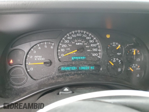 2005 Chevrolet Suburban Z71 with VIN 3GNFK16Z25G142540, listed as a Copart auction lot 86410404 with 138,223 mi miles and Salvage Title. Bid and sale history available at carsss.com. Image 9.