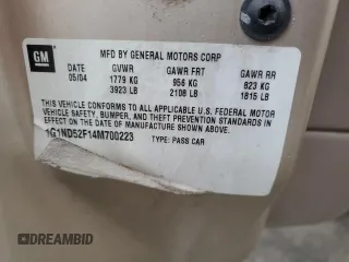 2004 Chevrolet Classic with VIN 1G1ND52F14M700223, listed as a Copart auction lot 83211884 with 247,529 mi miles and Salvage Title. Bid and sale history available at carsss.com. Image 12.