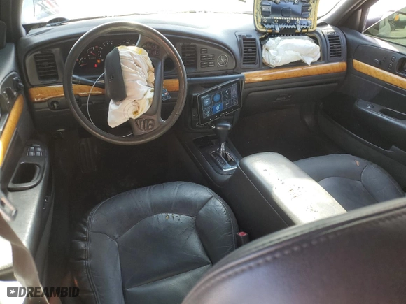 2001 Lincoln Continental with VIN 1LNHM97V21Y680964, listed as a Copart auction lot 80640714 with 0 mi miles and Salvage Title. Bid and sale history available at carsss.com. Image 8.