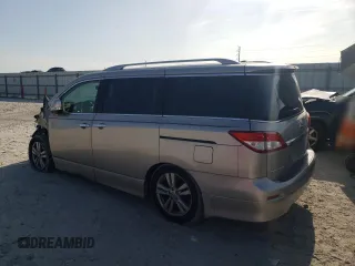 2013 Nissan Quest LE z VIN JN8AE2KP3D9062462, wystawiony jako Copart lot #60337995 z przebiegiem 152 638 mil mil oraz Szkoda całkowita • Salvage title. Historia ofert i sprzedaży dostępna na DreamBid. Obrazek 2.