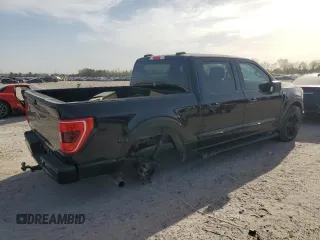 2021 Ford F-150 XL with VIN 1FTEW1CP8MFA25136, listed as a Copart auction lot 49470755 with 91,617 mi miles and Salvage Title. Bid and sale history available at carsss.com. Image 3.
