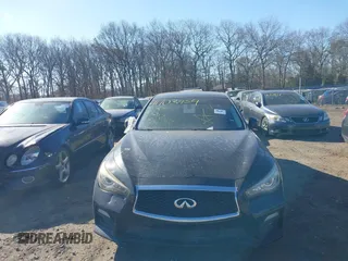 2014 Infiniti Q50 Hybrid Sport with VIN JN1AV7AP9EM691834, listed as a IAAI auction lot 41703454 with Not Provided miles and . Bid and sale history available at DreamBid. Image 6.