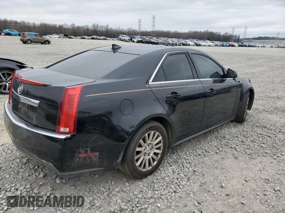 2012 Cadillac CTS Luxury with VIN 1G6DE5E5XC0105219, listed as a Copart auction lot 86114254 with 184,484 mi miles and Salvage title. Bid and sale history available at DreamBid. Image 3.