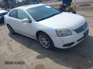 2012 Mitsubishi Galant ES with VIN 4A32B3FF3CE014186, listed as a IAAI auction lot 41720822 with 186,256 mi miles. Bid and sale history available at carsss.com. Image 1.