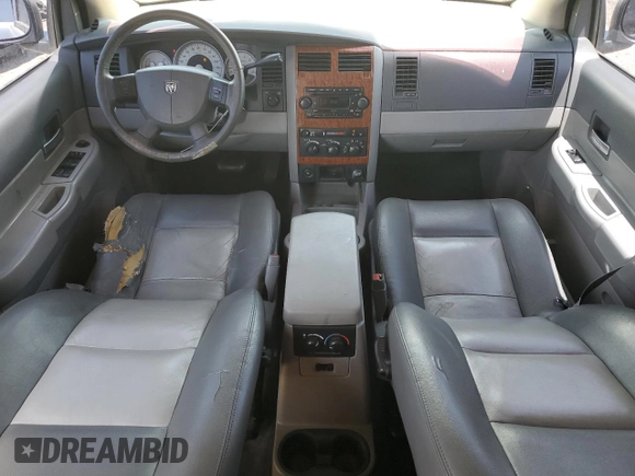 2007 Dodge Durango SLT with VIN 1D8HB48P97F551834, listed as a Copart auction lot 60083815 with 209,826 mi miles and Salvage title. Bid and sale history available at DreamBid. Image 8.