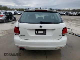 2014 Volkswagen Jetta SportWagen TDI w/Sunroof & Nav with VIN 3VWPL7AJ8EM621302, listed as a Copart auction lot 51057315 with 228,736 mi miles and Salvage Title. Bid and sale history available at carsss.com. Image 6.