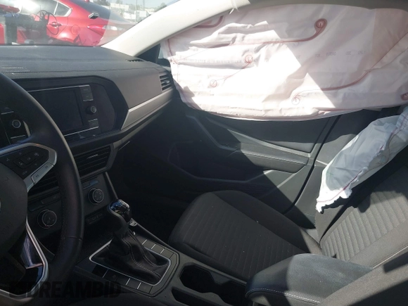 2023 Volkswagen Jetta S with VIN 3VW4M7BUXPM047961, listed as a IAAI auction lot 41586064 with 36,986 mi miles and . Bid and sale history available at DreamBid. Image 5.