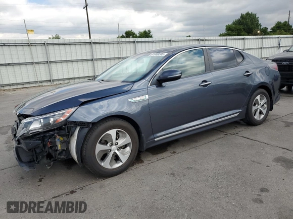 2014 Kia Optima LX with VIN KNAGM4AD7E5072011, listed as a Copart auction lot 61938205 with 132,521 mi miles and Salvage title. Bid and sale history available at DreamBid. Image 1.