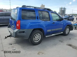 2015 Nissan Xterra S with VIN 5N1AN0NU8FN654589, listed as a Copart auction lot 68990714 with 134,985 mi miles and Salvage Title. Bid and sale history available at DreamBid. Image 3.