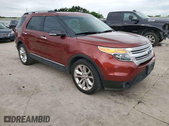 2014 Ford Explorer XLT with VIN 1FM5K7D8XEGA54182, listed as a Copart auction lot 55339475 with 211,975 mi miles and Salvage Title. Bid and sale history available at carsss.com. Image 4.