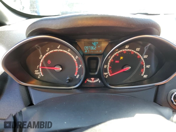 2016 Ford Fiesta ST with VIN 3FADP4GX2GM105451, listed as a Copart auction lot 49790234 with 97,362 mi miles and Salvage Title. Bid and sale history available at DreamBid. Image 9.