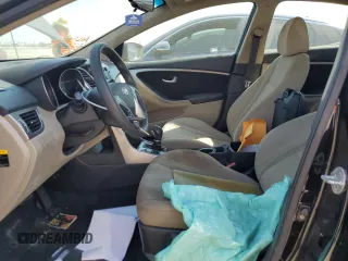 2013 Hyundai Elantra GT with VIN KMHD35LE0DU109422, listed as a Copart auction lot 75534324 with 0 mi miles and Salvage Title. Bid and sale history available at carsss.com. Image 7.