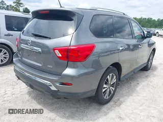 2018 Nissan Pathfinder SL with VIN 5N1DR2MM4JC642152, listed as a IAAI auction lot 42132867 with 142,063 mi miles. Bid and sale history available at carsss.com. Image 4.