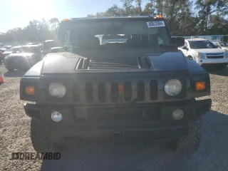 2003 Hummer H2 with VIN 5GRGN23UX3H136571, listed as a Copart auction lot 80823054 with 220,003 mi miles and Salvage Title. Bid and sale history available at carsss.com. Image 5.