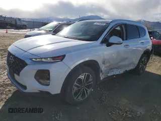 2019 Hyundai Santa Fe Ultimate with VIN 5NMS53AA0KH084004, listed as a Copart auction lot 86798584 with 54,855 mi miles and Salvage Title. Bid and sale history available at carsss.com. Image 1.