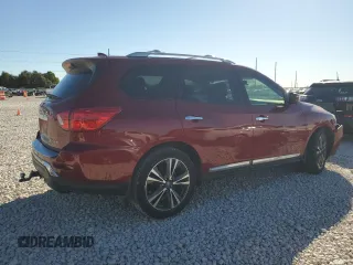 2020 Nissan Pathfinder Platinum with VIN 5N1DR2DN5LC625601, listed as a Copart auction lot 81603414 with Not provided miles and Salvage title. Bid and sale history available at DreamBid. Image 3.