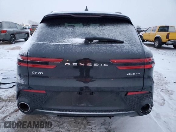 2024 Genesis GV70 Sport с VIN 5NMMCDTC4RH000845, выставлен на аукционе Copart как лот 88368255 с пробегом Не указан миль и Списание • Salvage title. История ставок и продаж доступна на DreamBid. Изображение 6.