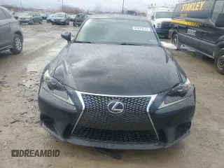 2015 Lexus IS 250 with VIN JTHBF1D28F5062278, listed as a Copart auction lot 47619275 with 122,500 mi miles and Salvage Title. Bid and sale history available at carsss.com. Image 5.