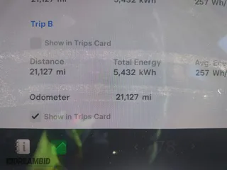 2019 Tesla Model 3 Long Range with VIN 5YJ3E1EB3KF497841, listed as a IAAI auction lot 41969728 with 21,127 mi miles. Bid and sale history available at carsss.com. Image 16.