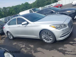 2017 Genesis G80 3.8L with VIN KMHGN4JE6HU176276, listed as a IAAI auction lot 42621332 with 130,265 mi miles and . Bid and sale history available at DreamBid. Image 13.