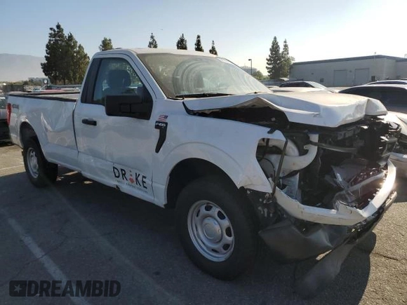 2021 Ford F-150 XL with VIN 1FTMF1EP3MKE42566, listed as a Copart auction lot 47094005 with 20,142 mi miles and Clean title. Bid and sale history available at DreamBid. Image 4.