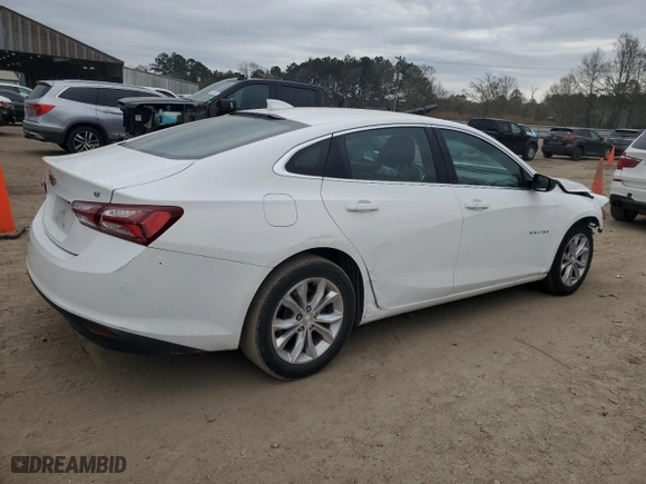 2020 Chevrolet Malibu LT with VIN 1G1ZD5ST0LF093676, listed as a Copart auction lot 47746015 with 63,693 mi miles and Salvage Title. Bid and sale history available at carsss.com. Image 3.