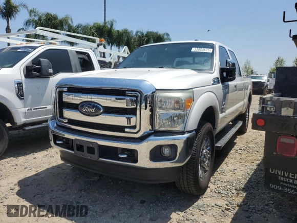 2016 Ford F-350 Platinum with VIN 1FT8W3BT2GEA28485, listed as a Copart auction lot 53803575 with 151,376 mi miles and Clean Title. Bid and sale history available at DreamBid. Image 1.