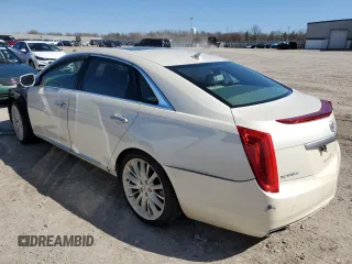 2013 Cadillac XTS Platinum with VIN 2G61V5S39D9108531, listed as a Copart auction lot 53330015 with 172,381 mi miles and Salvage Title. Bid and sale history available at carsss.com. Image 2.