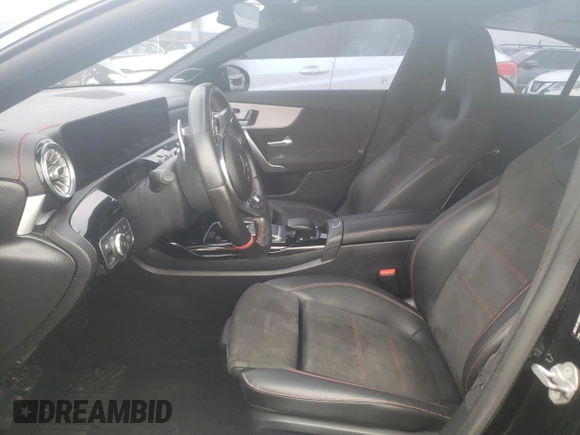 2021 Mercedes-Benz CLA 45 AMG with VIN W1K5J5DB5MN179887, listed as a Copart auction lot 70479254 with Not Provided miles and Salvage Title. Bid and sale history available at DreamBid. Image 7.