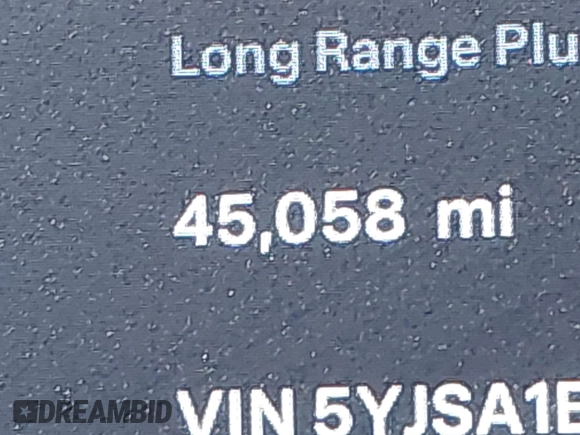 2020 Tesla Model S Long Range with VIN 5YJSA1E29LF363957, listed as a IAAI auction lot 42402667 with 45,058 mi miles and . Bid and sale history available at DreamBid. Image 15.